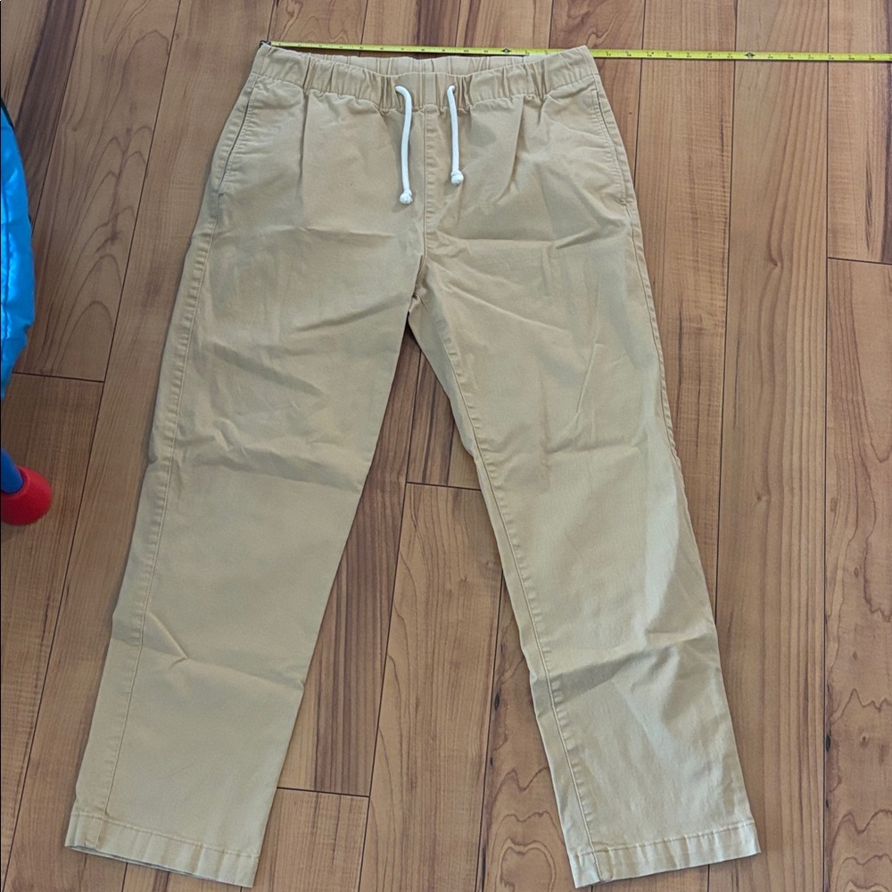 H&M Men's Khaki Chinos with Drawstring